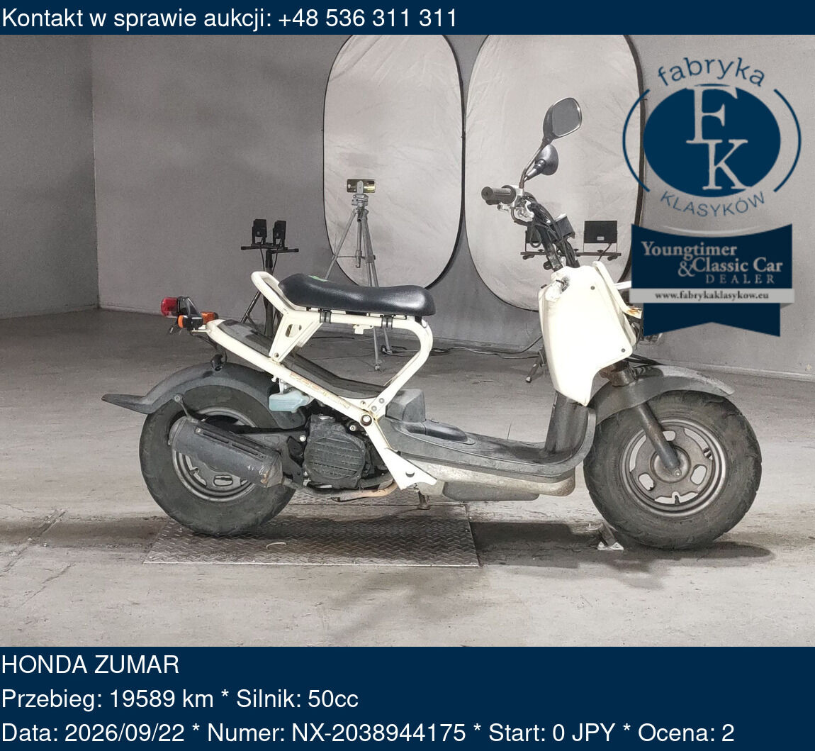 HONDA ZUMAR  - zdjęcie 2