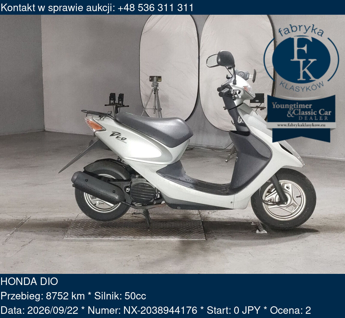 HONDA DIO  - zdjęcie 2