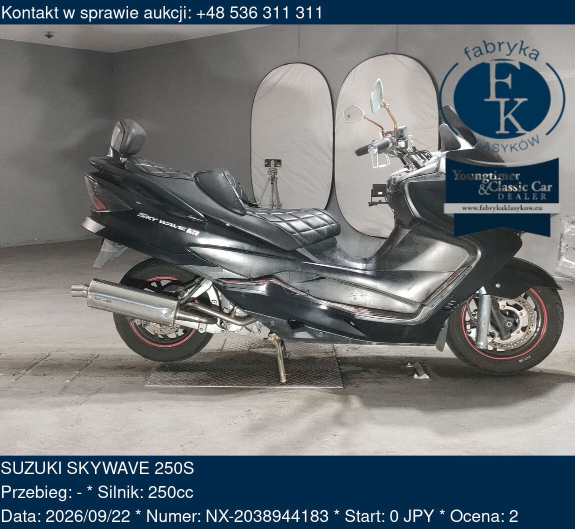 SUZUKI SKYWAVE 250S  - zdjęcie 2
