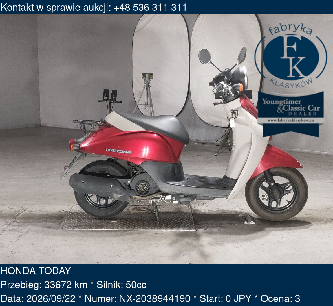 HONDA TODAY  - zdjęcie 2