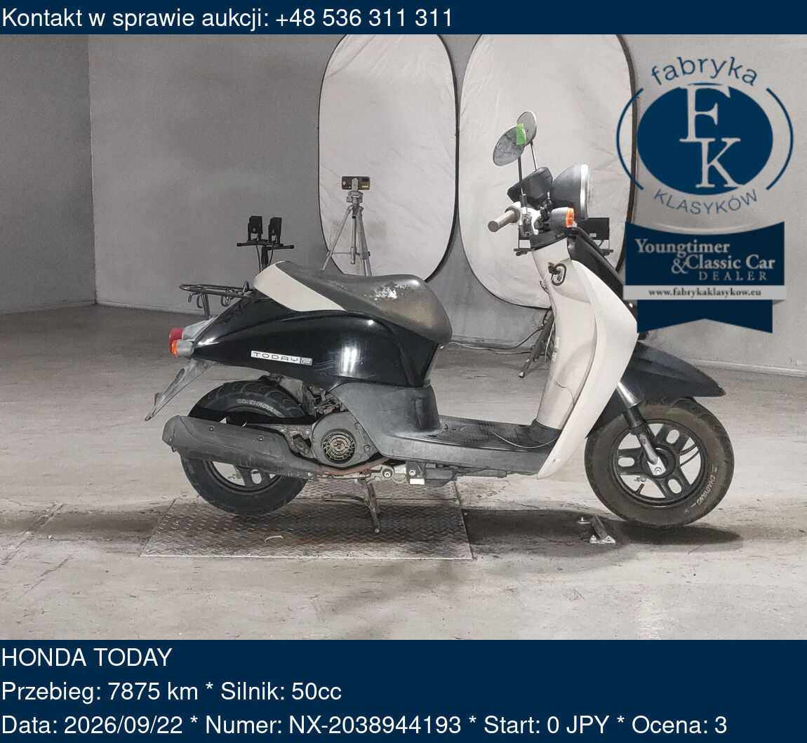 HONDA TODAY  - zdjęcie 2
