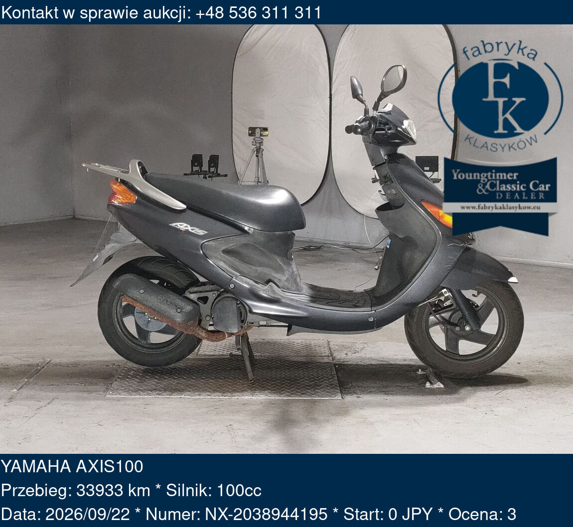 YAMAHA AXIS100  - zdjęcie 2