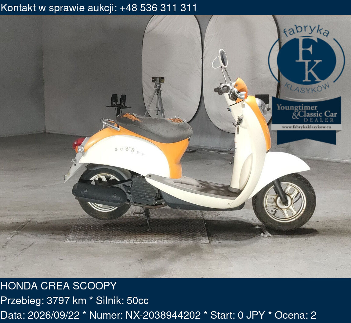HONDA CREA SCOOPY  - zdjęcie 2