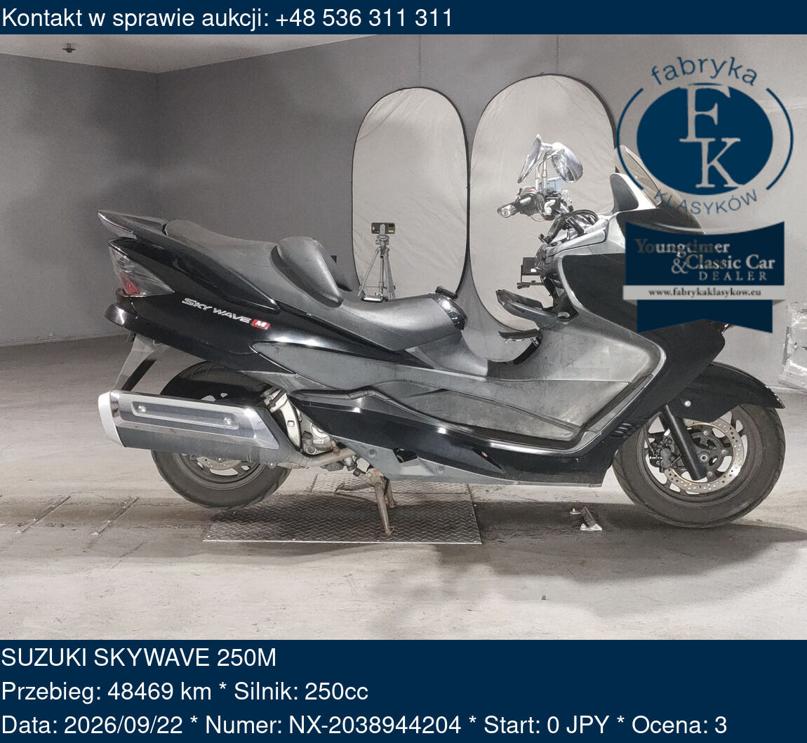 SUZUKI SKYWAVE 250M  - zdjęcie 2