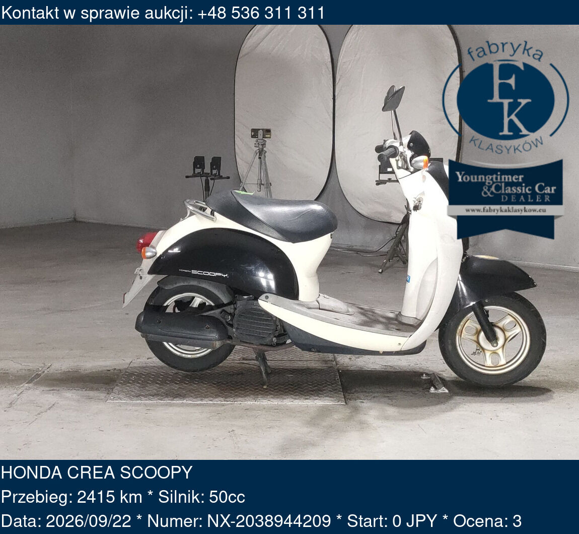 HONDA CREA SCOOPY  - zdjęcie 2