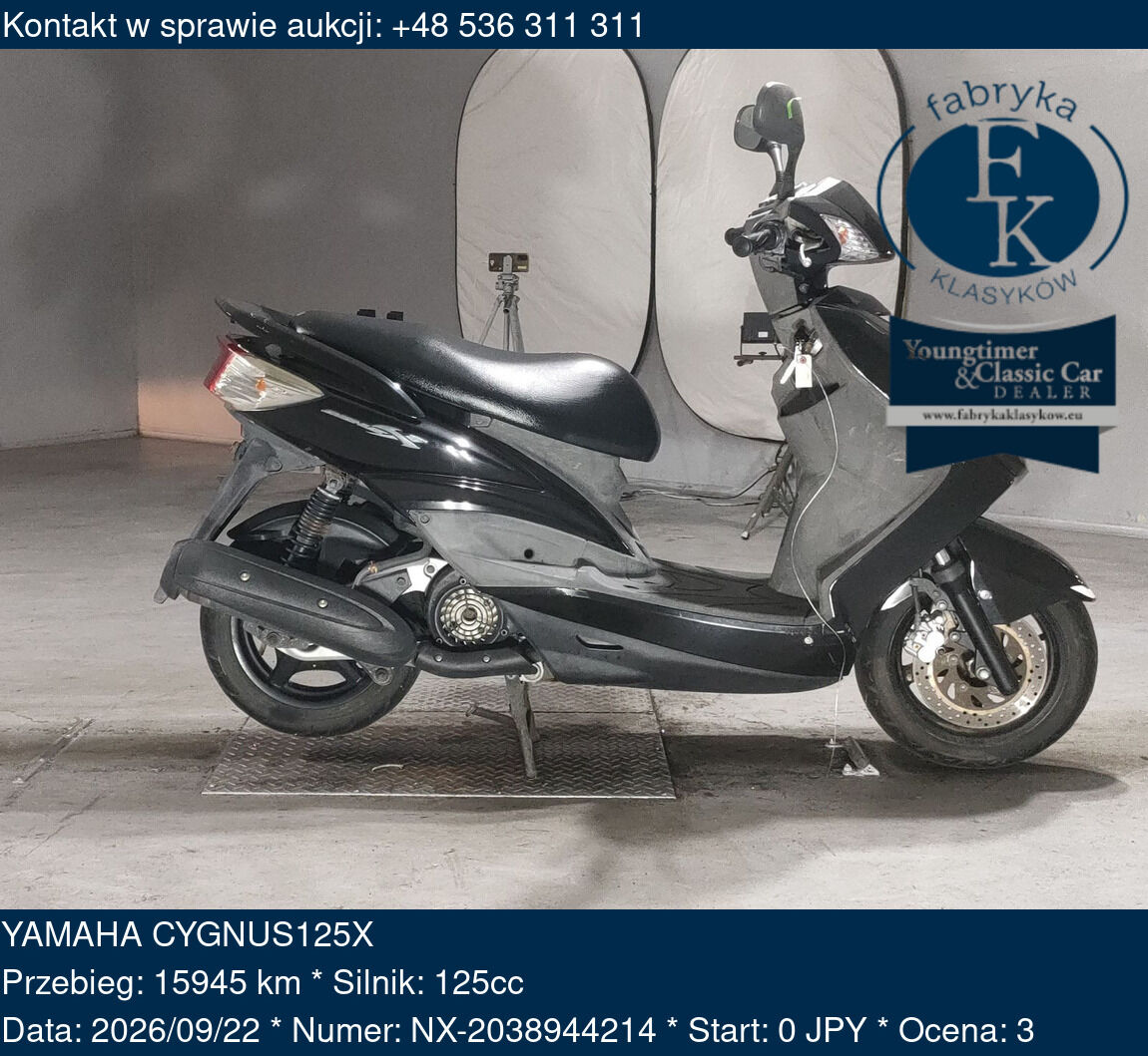 YAMAHA CYGNUS125X  - zdjęcie 2