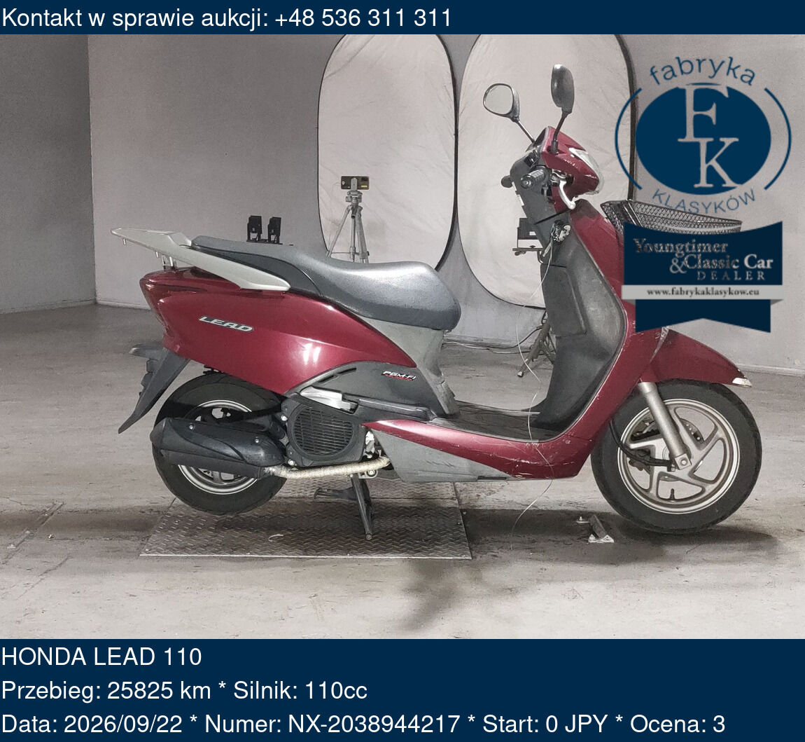 HONDA LEAD 110  - zdjęcie 2
