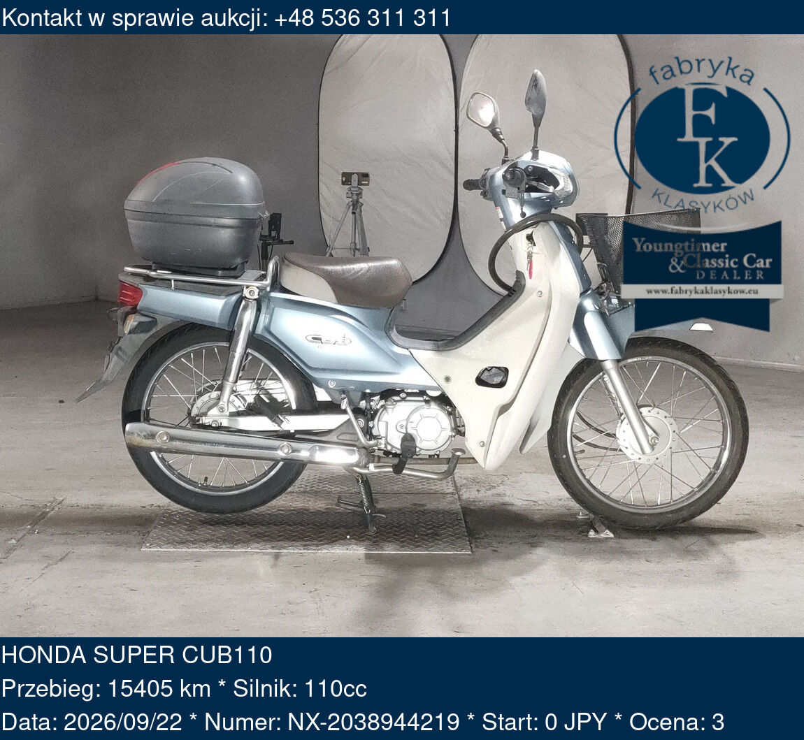 HONDA SUPER CUB110  - zdjęcie 2