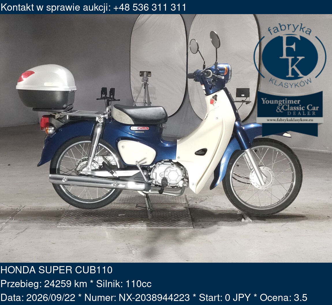 HONDA SUPER CUB110  - zdjęcie 2