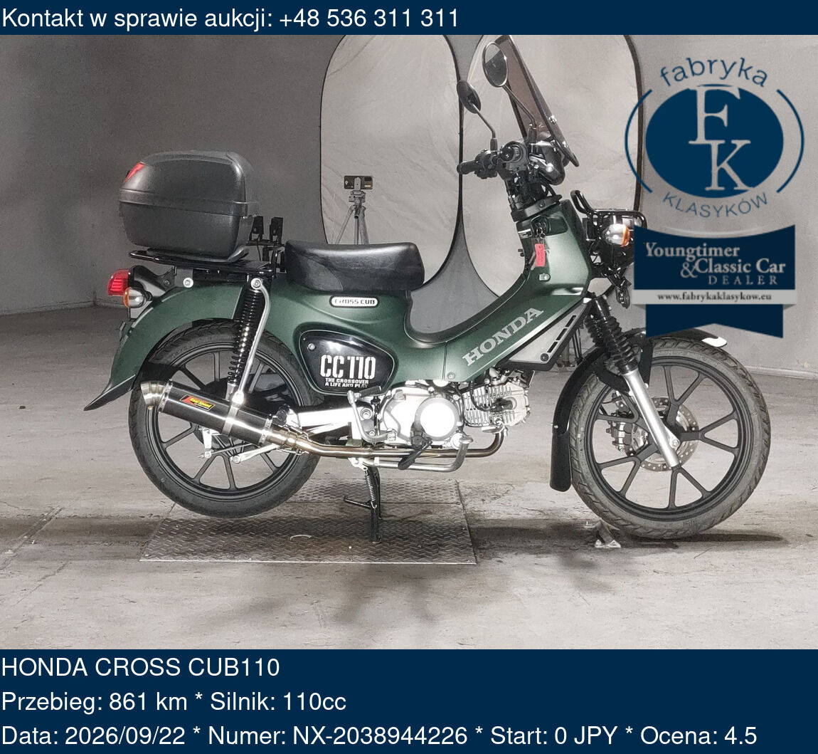 HONDA CROSS CUB110  - zdjęcie 2