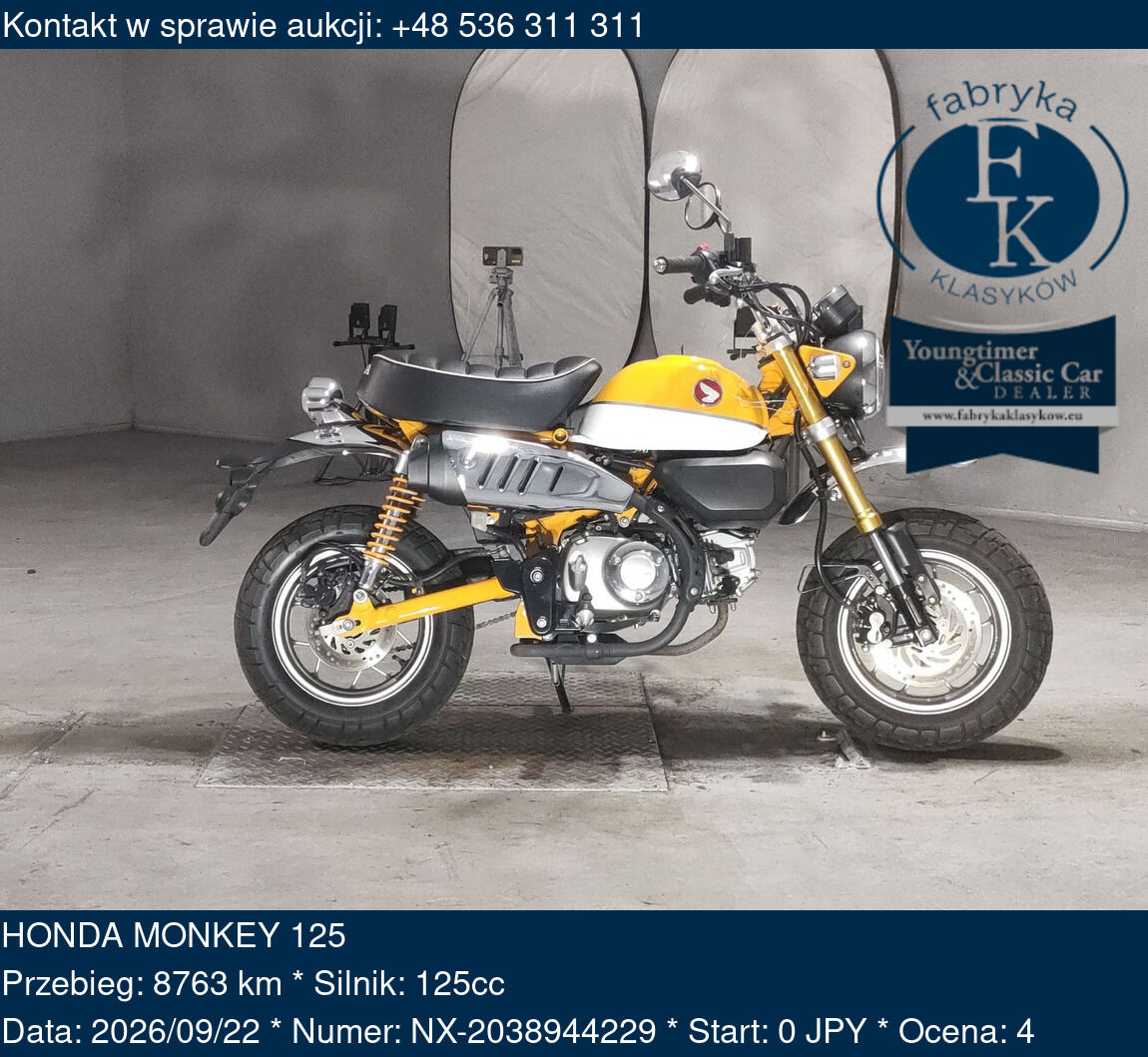 HONDA MONKEY 125  - zdjęcie 2