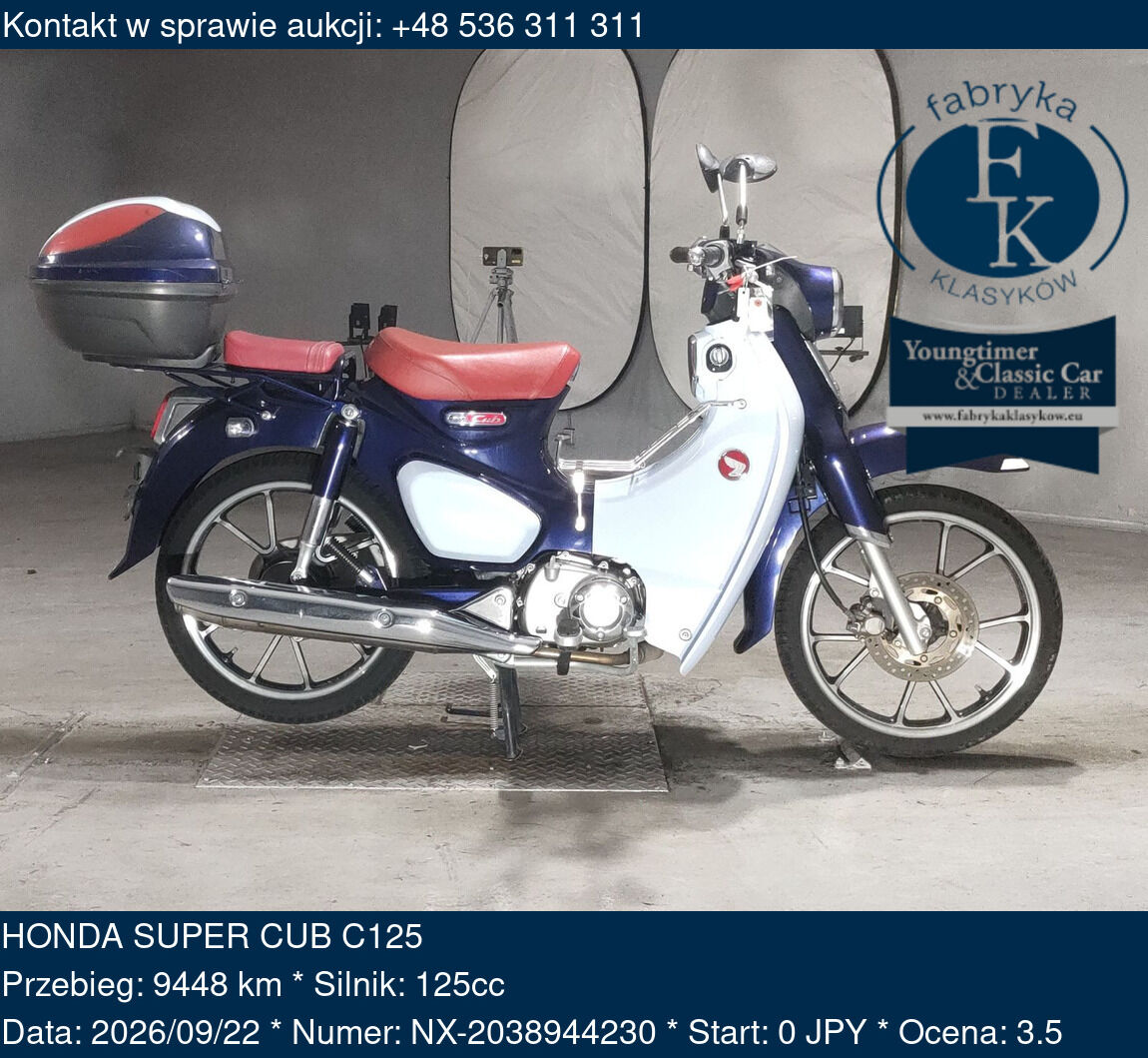 HONDA SUPER CUB C125  - zdjęcie 2