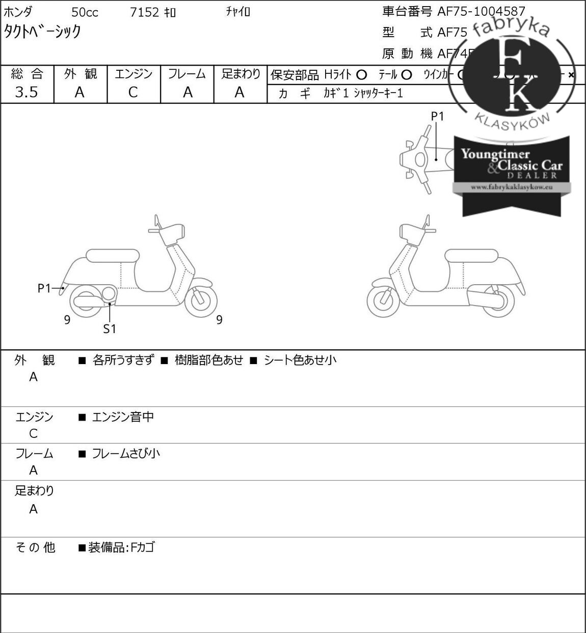 HONDA TACT BASIC  - zdjęcie 7