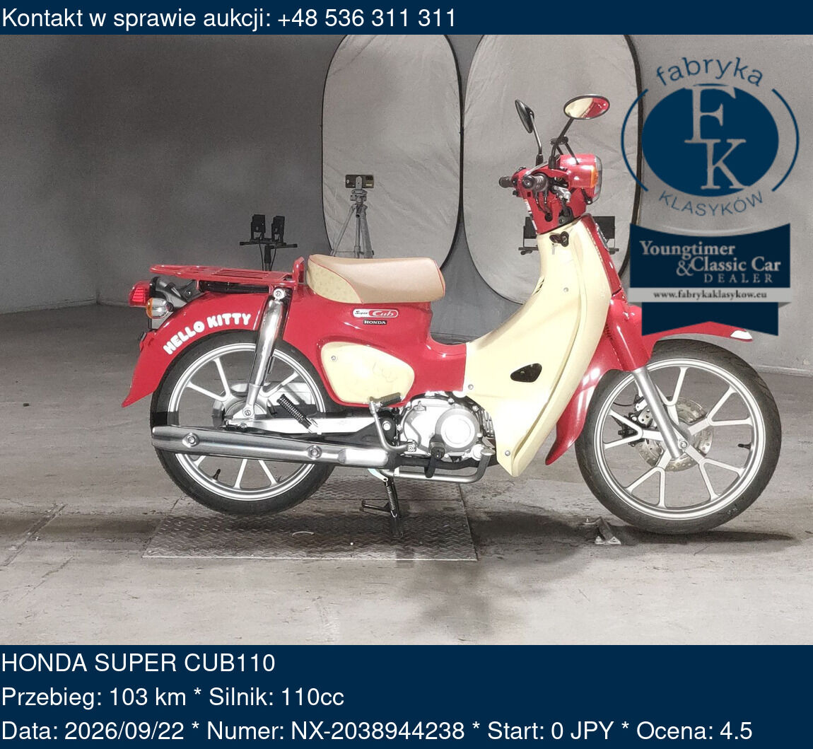 HONDA SUPER CUB110 - zdjęcie 2