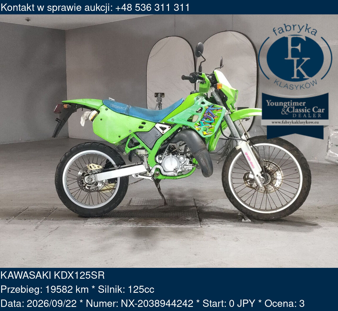 KAWASAKI KDX125SR  - zdjęcie 2