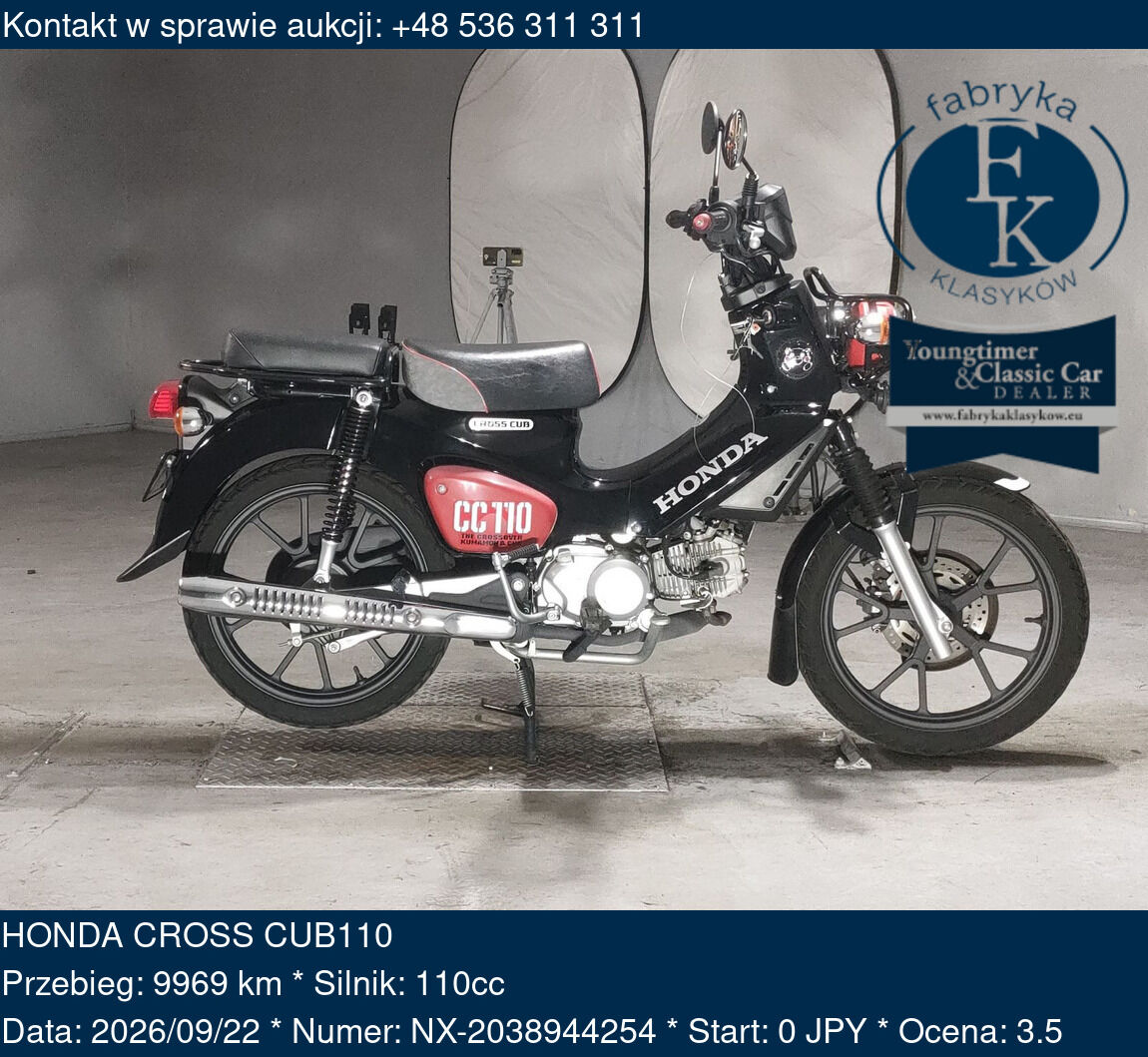 HONDA CROSS CUB110  - zdjęcie 2
