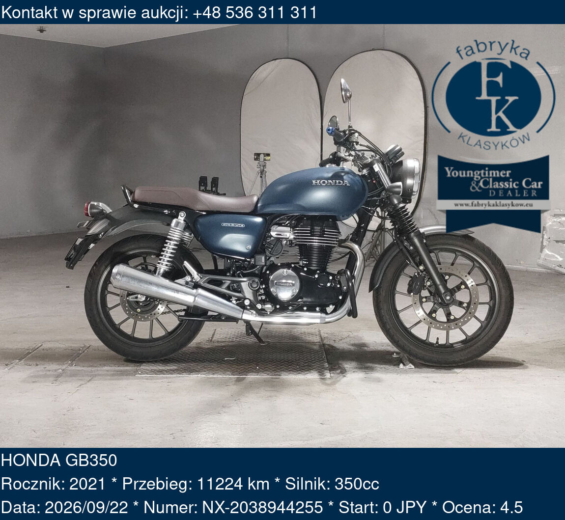 HONDA GB350 2021 - zdjęcie 2