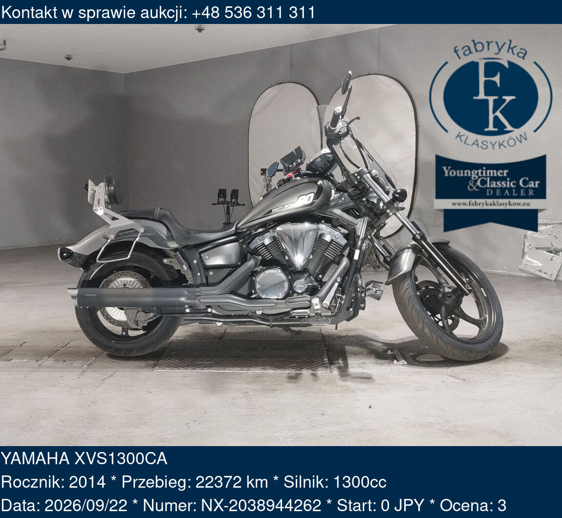 YAMAHA XVS1300CA 2014 - zdjęcie 2