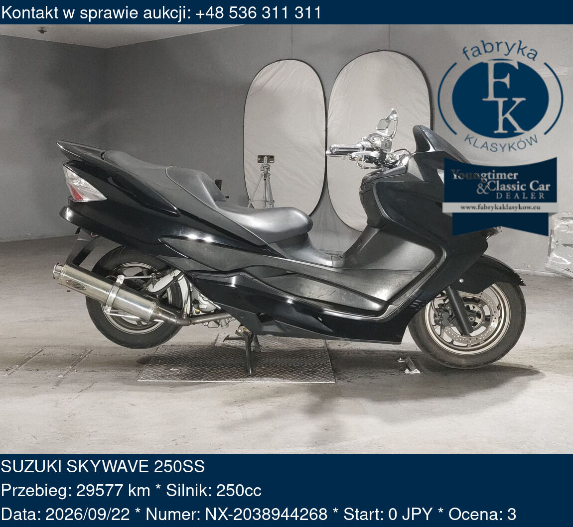 SUZUKI SKYWAVE 250SS  - zdjęcie 2