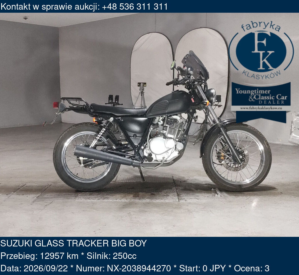 SUZUKI GLASS TRACKER BIG BOY  - zdjęcie 2