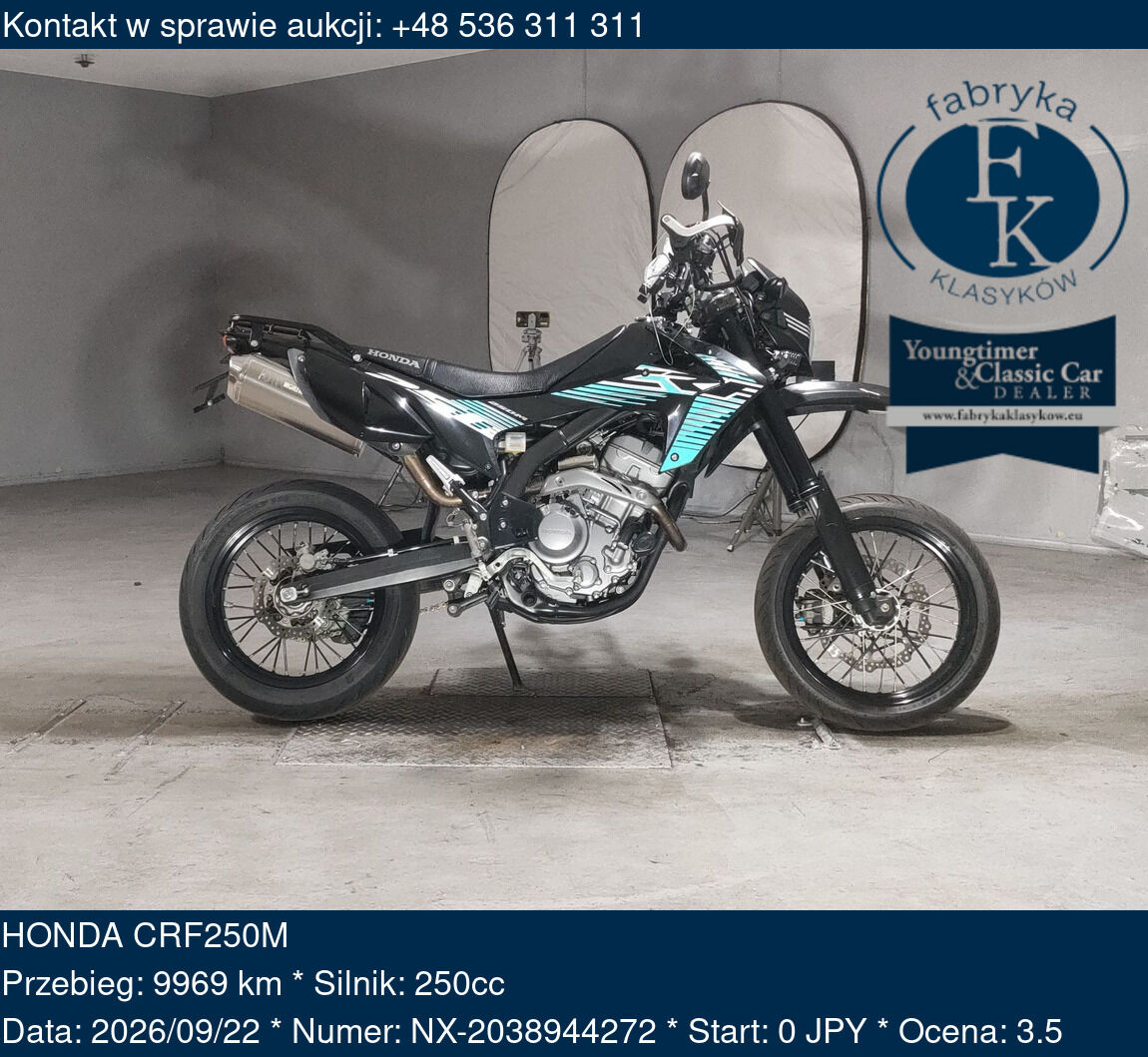 HONDA CRF250M  - zdjęcie 2