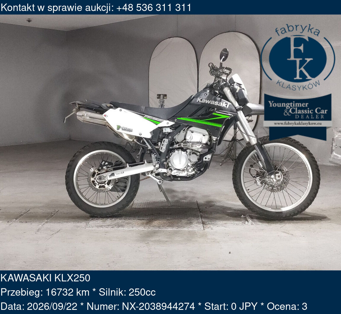 KAWASAKI KLX250  - zdjęcie 2