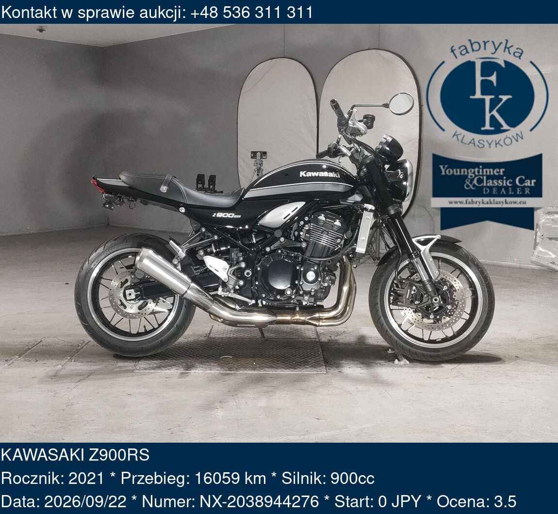 KAWASAKI Z900RS 2021 - zdjęcie 2