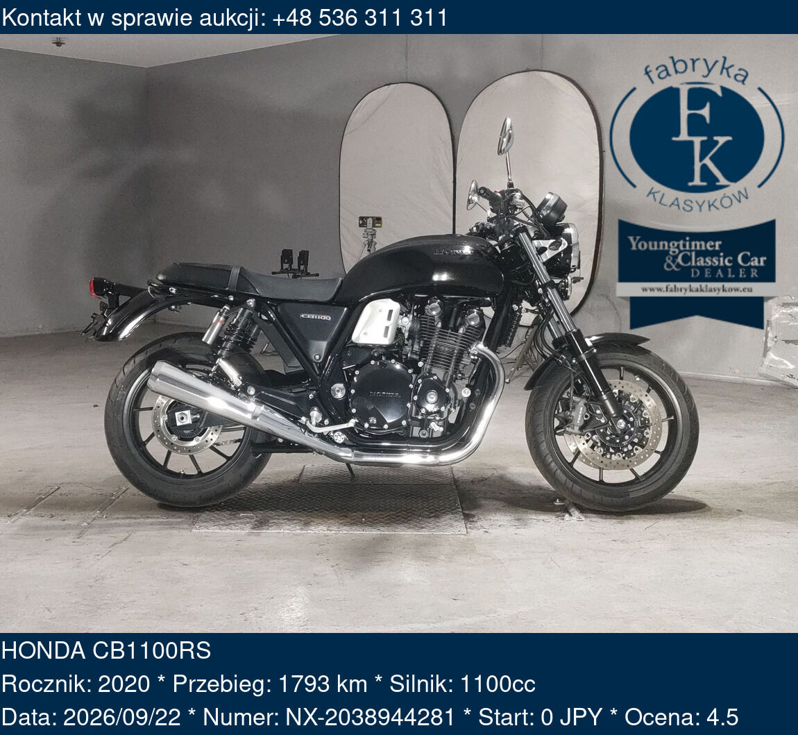 HONDA CB1100RS 2020 - zdjęcie 2