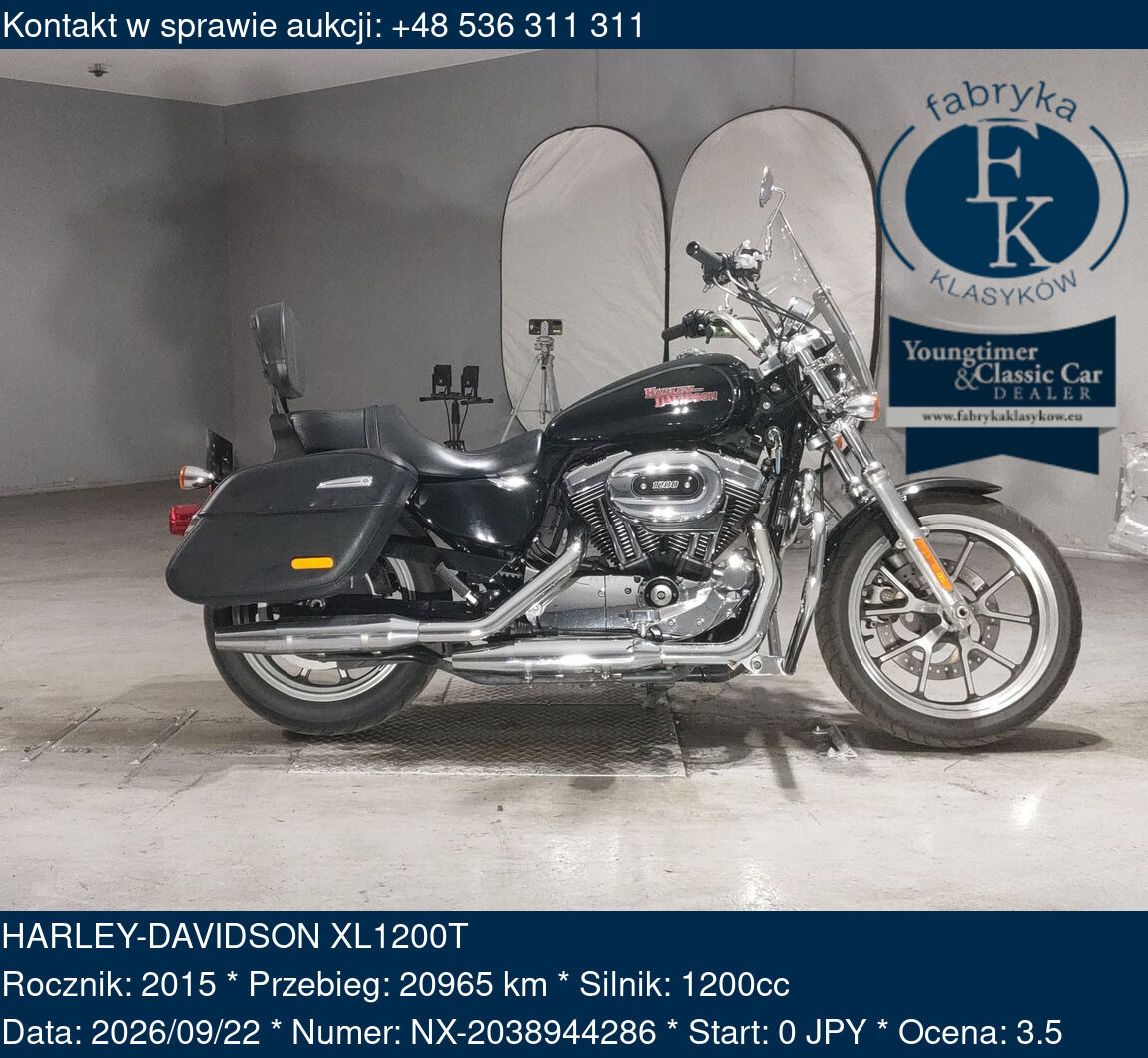 HARLEY-DAVIDSON XL1200T 2015 - zdjęcie 2