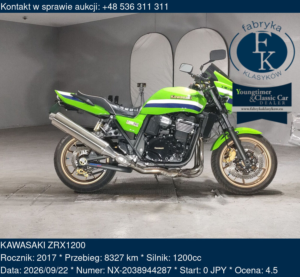 KAWASAKI ZRX1200 2017 - zdjęcie 2