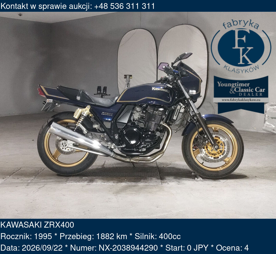 KAWASAKI ZRX400 1995 - zdjęcie 2