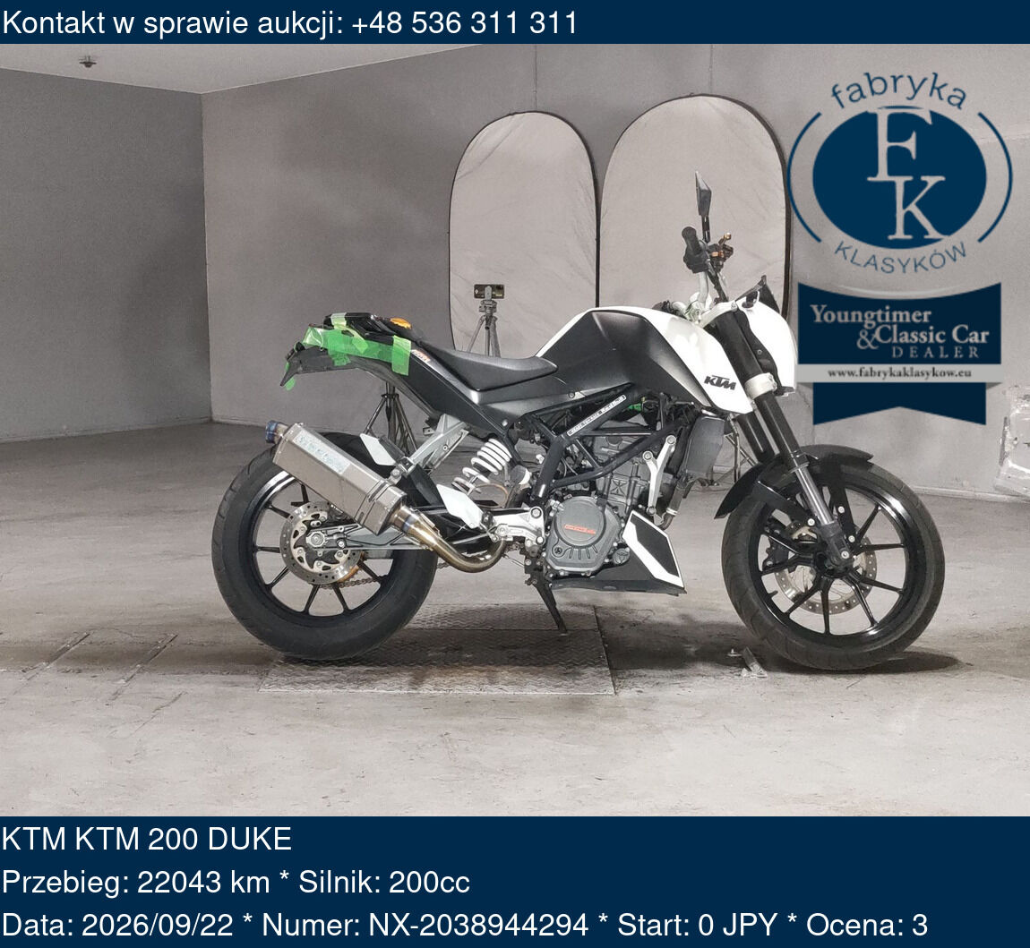 KTM KTM 200 DUKE  - zdjęcie 2