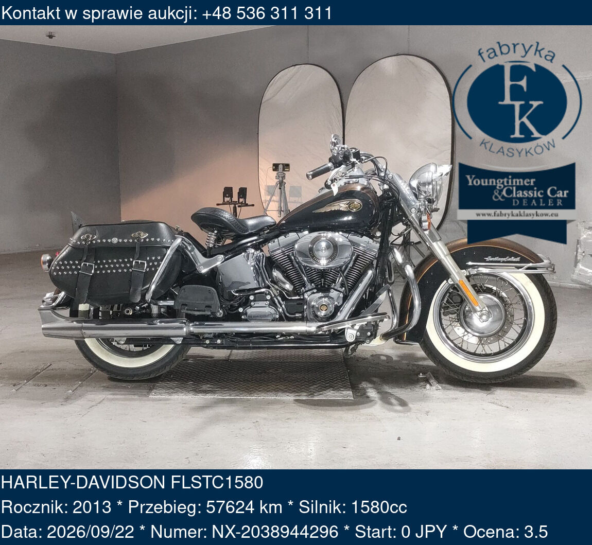 HARLEY-DAVIDSON FLSTC1580 2013 - zdjęcie 2