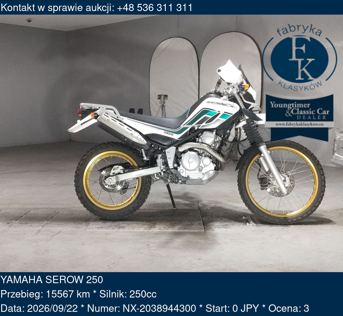 YAMAHA SEROW 250  - zdjęcie 2