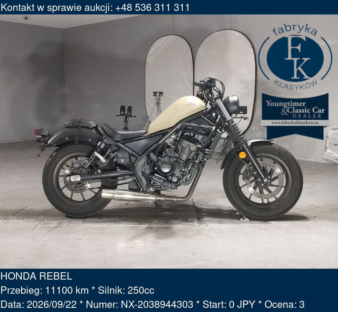 HONDA REBEL  - zdjęcie 2
