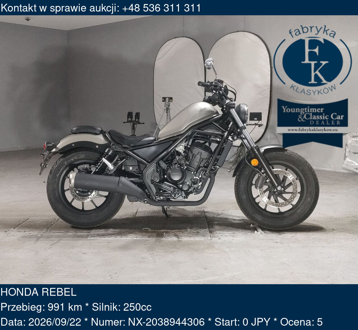 HONDA REBEL  - zdjęcie 2