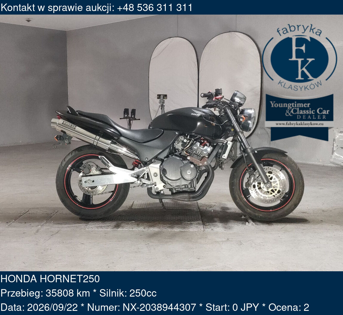 HONDA HORNET250  - zdjęcie 2