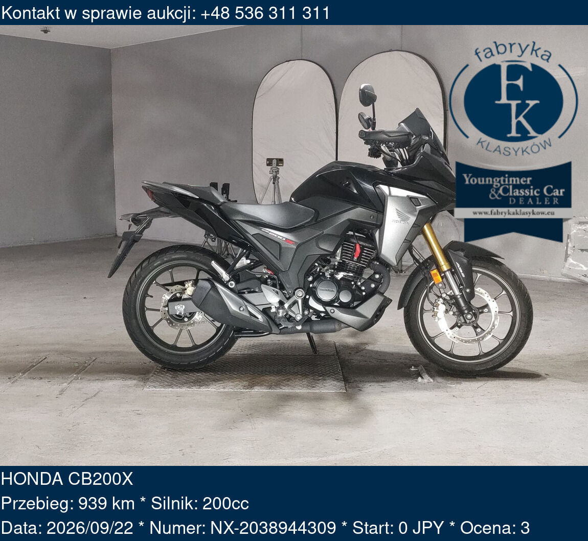 HONDA CB200X  - zdjęcie 2
