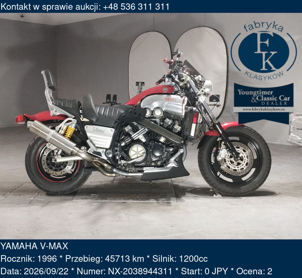 YAMAHA V-MAX 1996 - zdjęcie 2