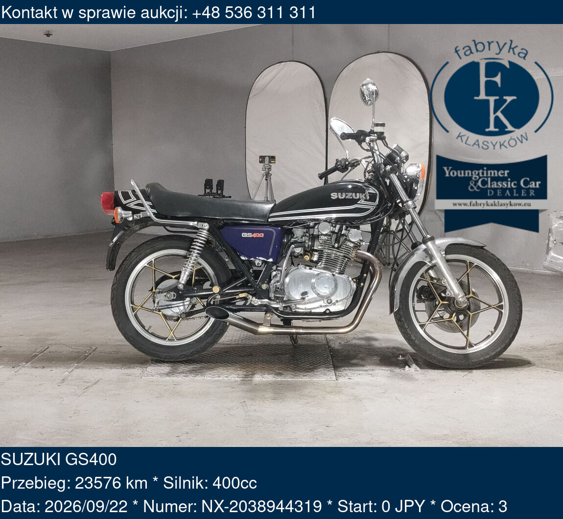 SUZUKI GS400  - zdjęcie 2