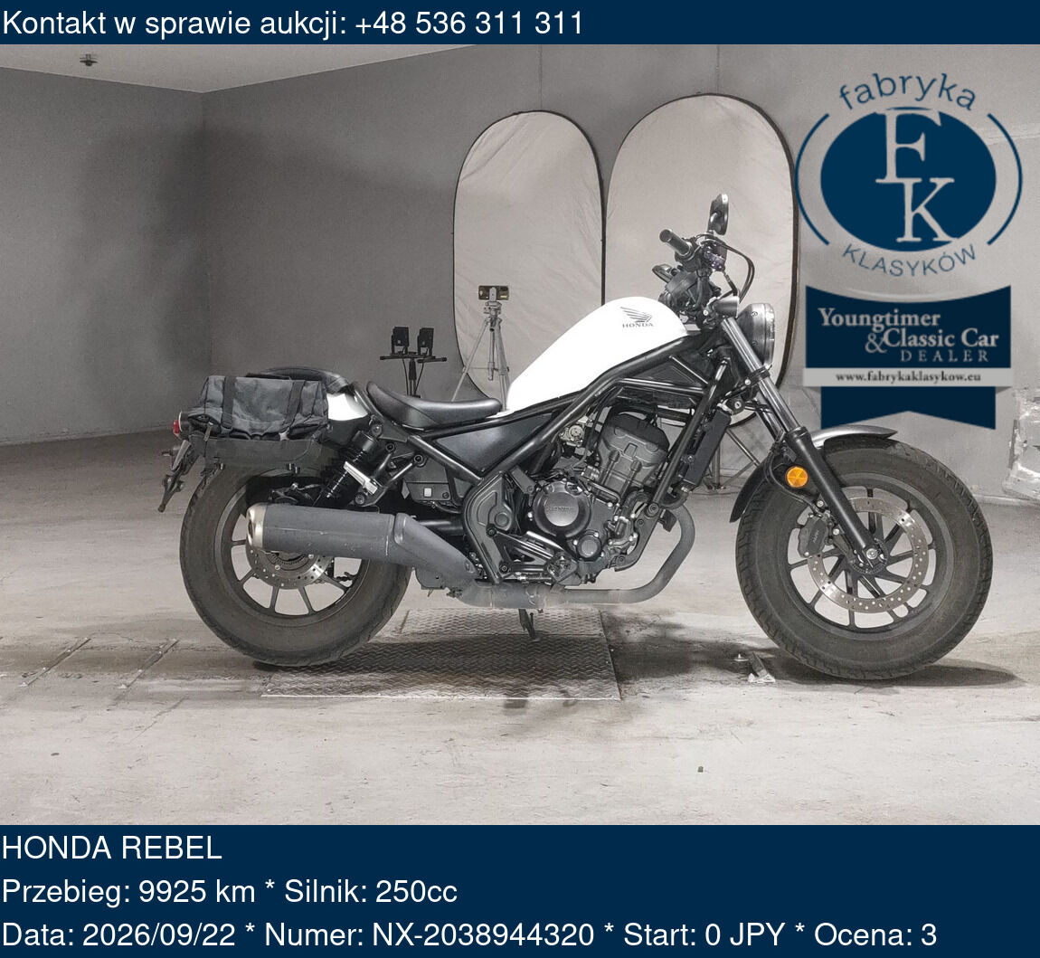 HONDA REBEL - zdjęcie 2