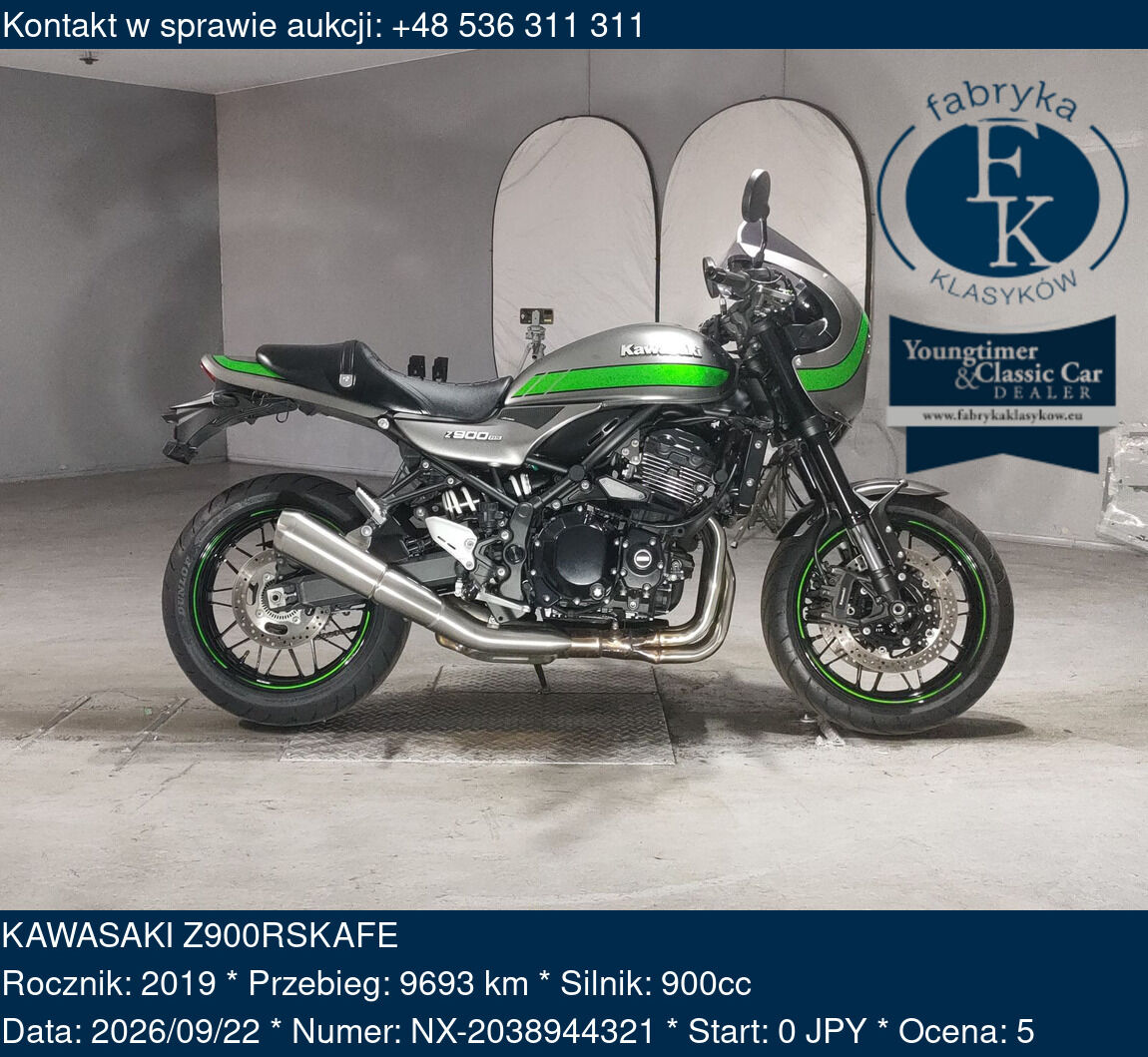KAWASAKI Z900RSKAFE 2019 - zdjęcie 2