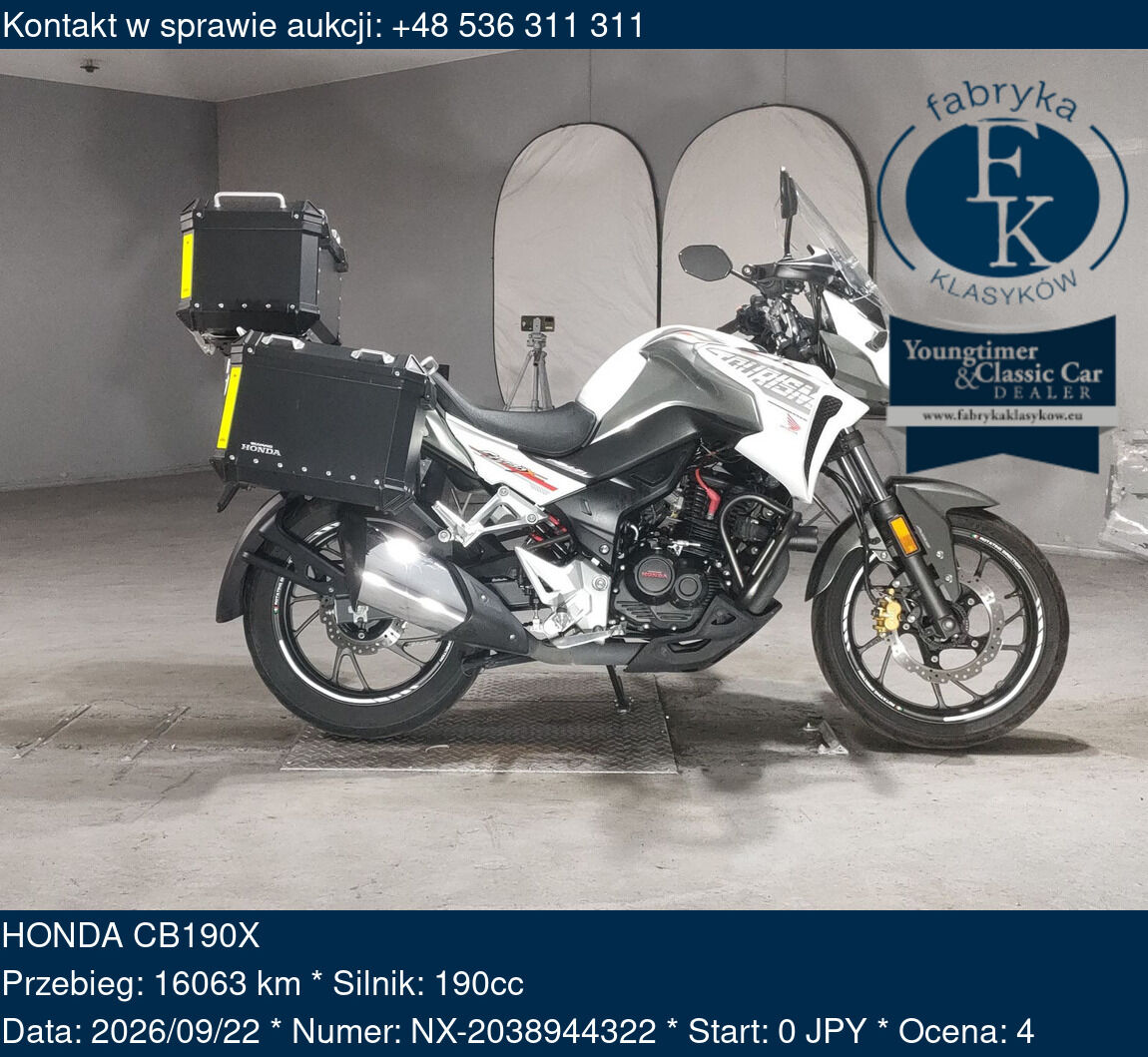 HONDA CB190X  - zdjęcie 2