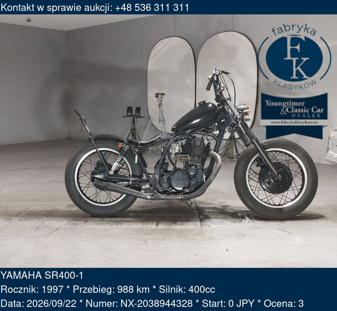 YAMAHA SR400-1 1997 - zdjęcie 2