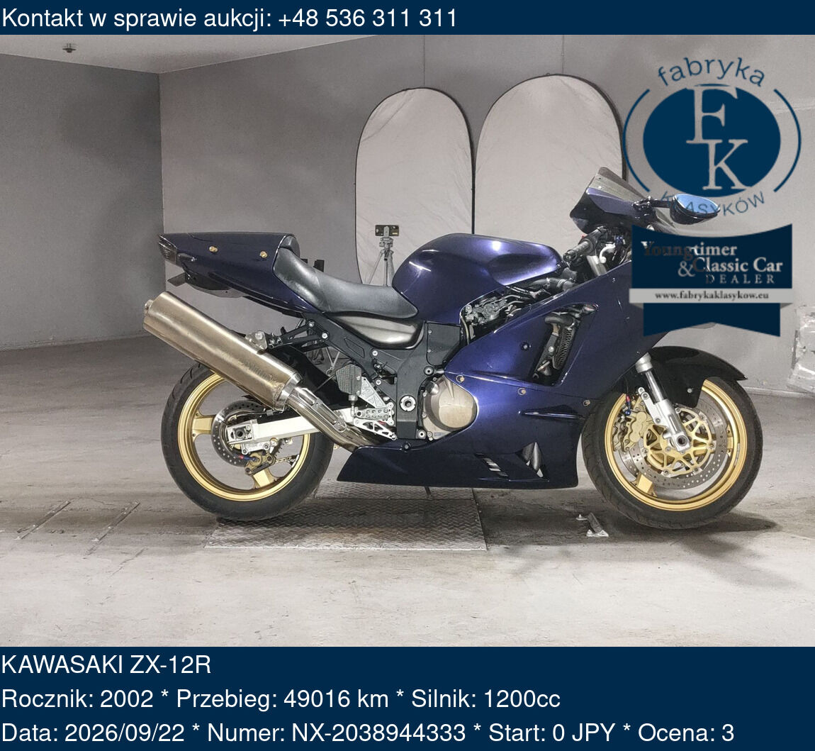 KAWASAKI ZX-12R 2002 - zdjęcie 2