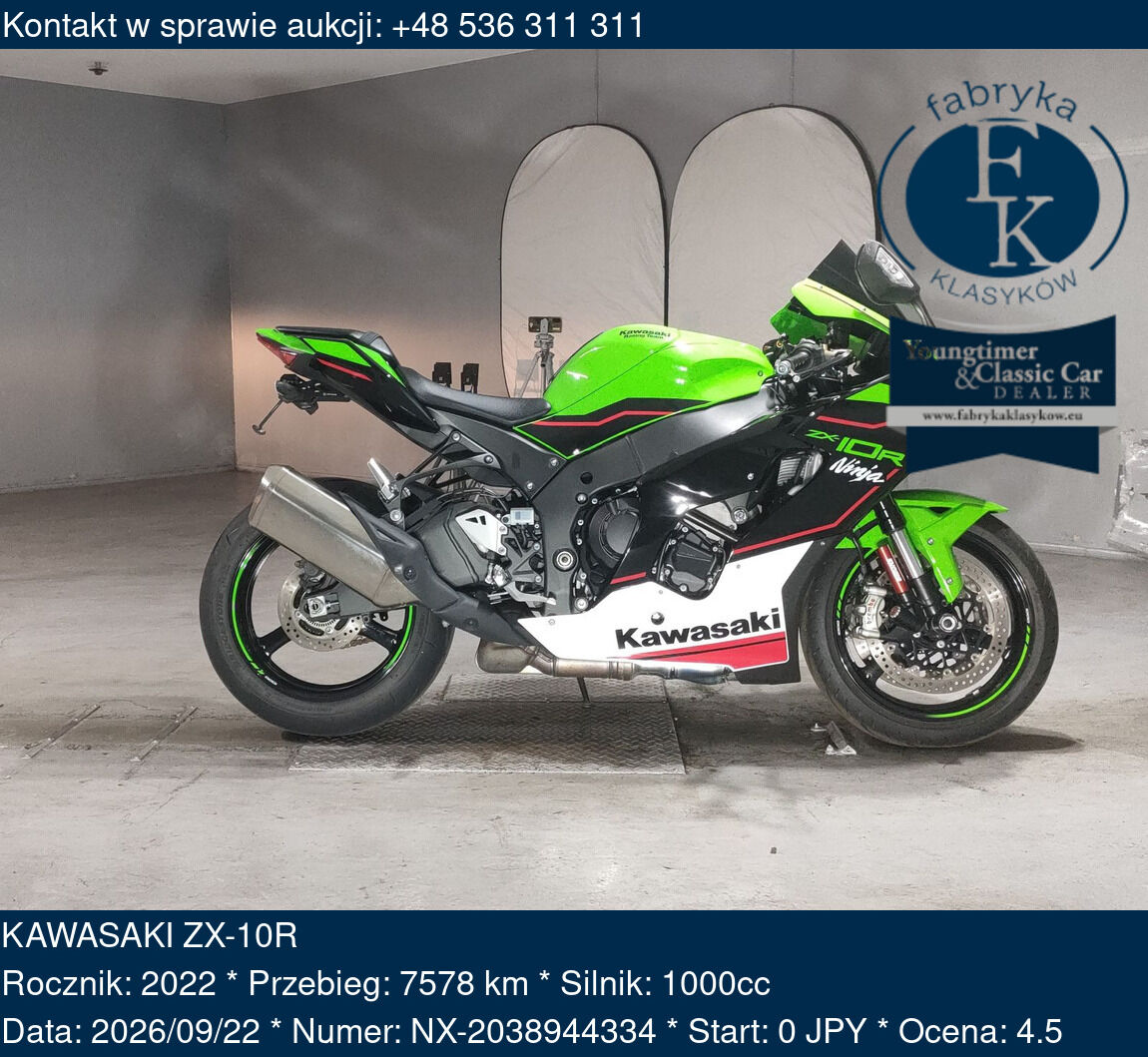 KAWASAKI ZX-10R 2022 - zdjęcie 2