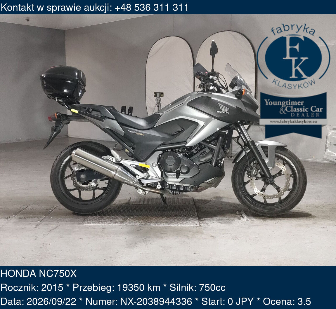 HONDA NC750X 2015 - zdjęcie 2