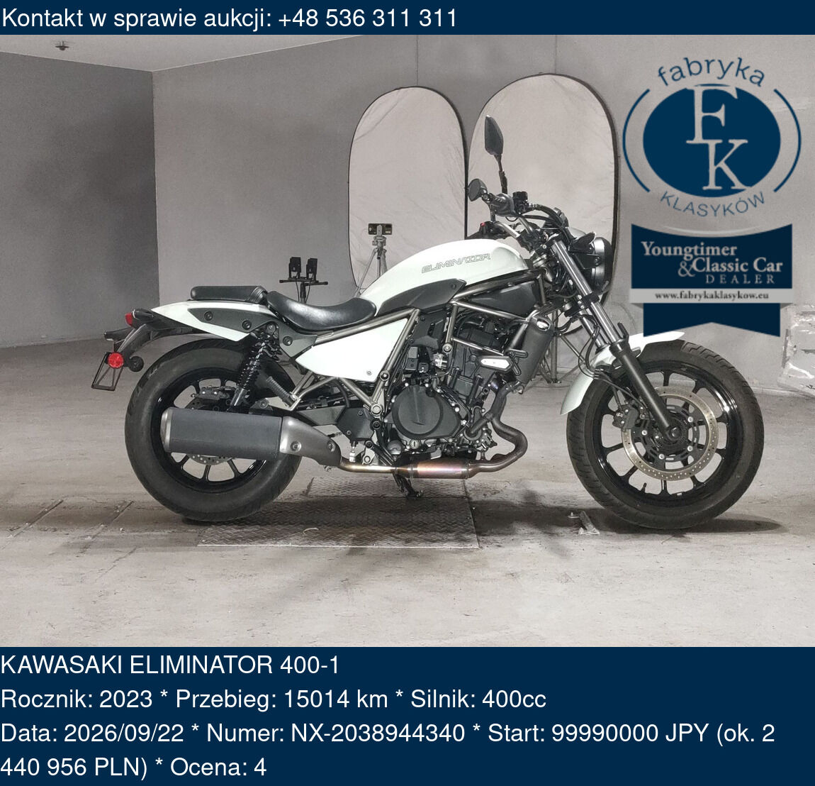 KAWASAKI ELIMINATOR 400-1 2023 - zdjęcie 2