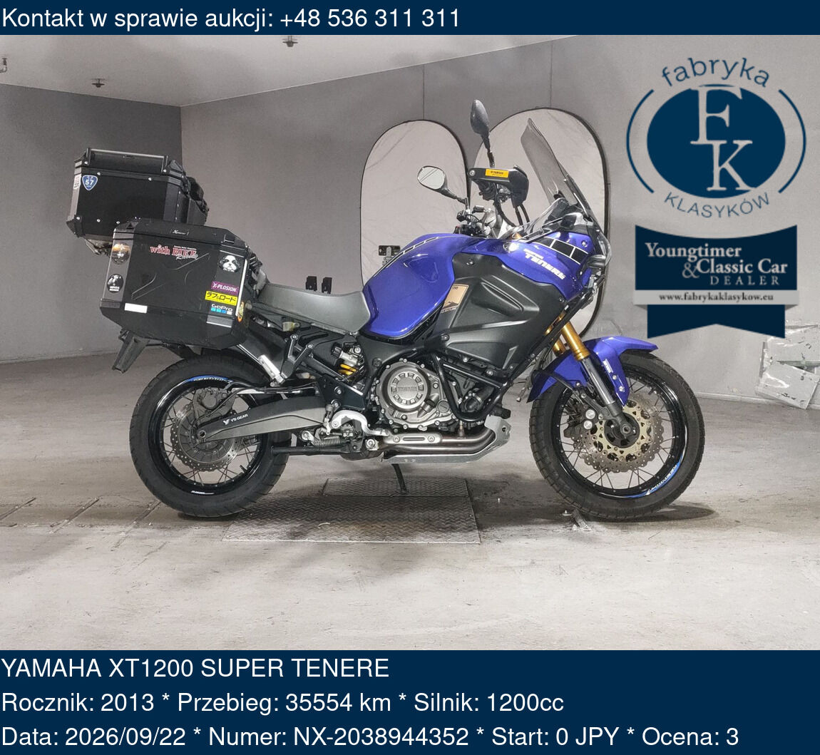 YAMAHA XT1200 SUPER TENERE 2013 - zdjęcie 2
