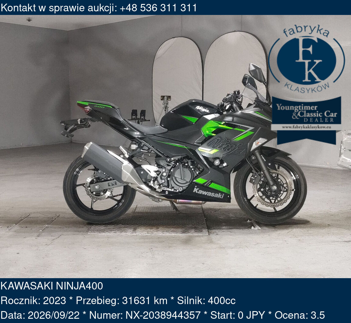 KAWASAKI NINJA400 2023 - zdjęcie 2
